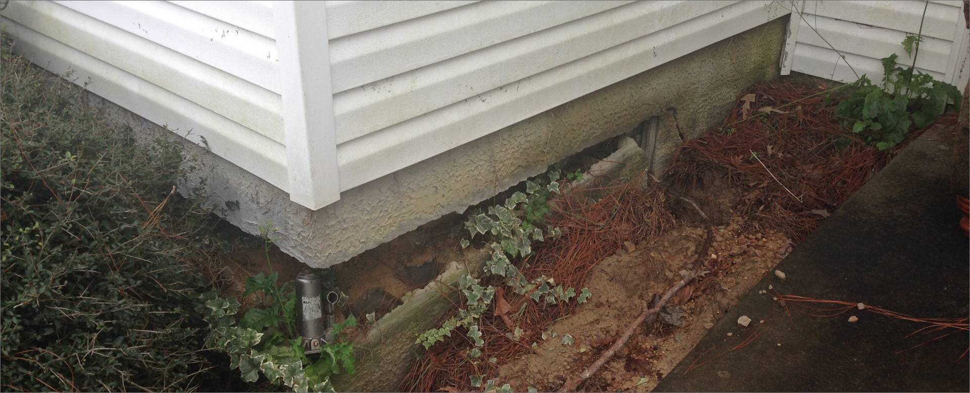 Réparation de fissures de fondation