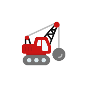 icone excavation demolition