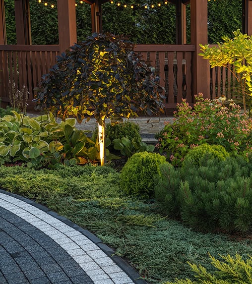 amenagement paysager plates bandes